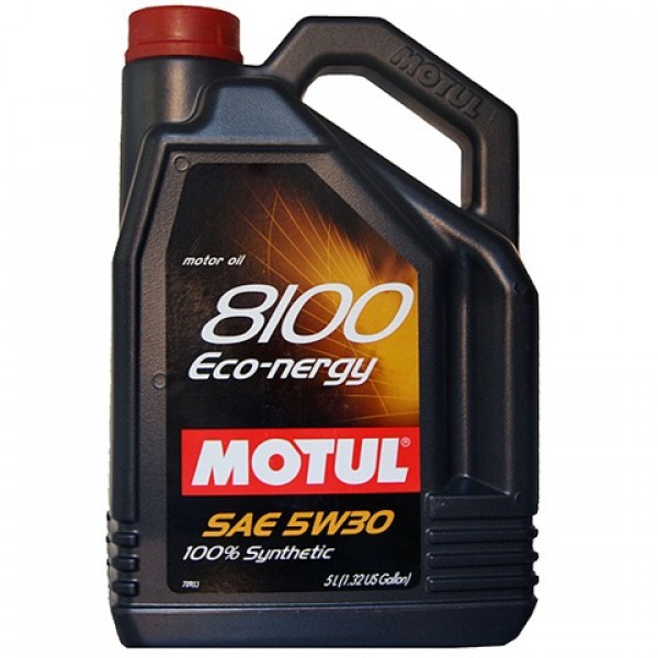 Моторное масло Motul 8100 Eco nergy 5w30 синтетическое (5л)